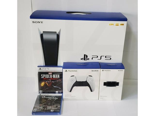 BUY 2 GET 1 FREE Sony PlayStation 5 Game Console: $ 450Usd